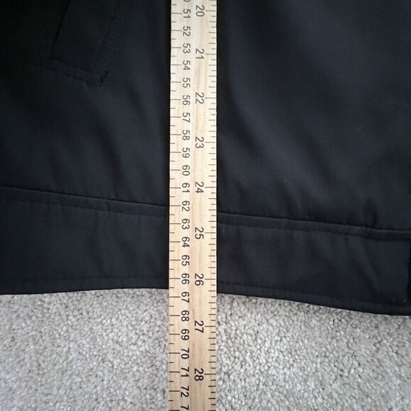 Guess Mens Black Fleece Lines Windbreaker‎ Jacket Medium - Picture 7 of 8